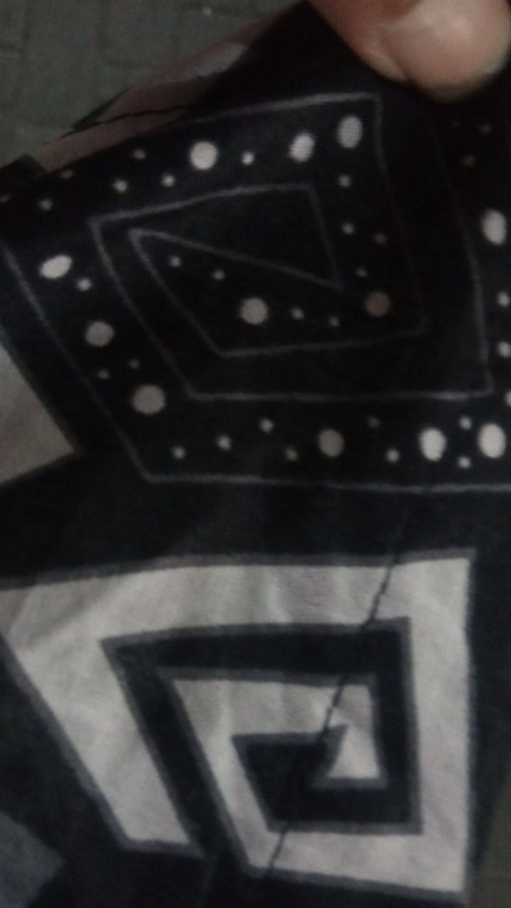 Hem Pria Batik  Monocrome Lengan Pendek Terbaru Size M.l.xl, Kemeja Batik, Baju Batik Pria Terbaru