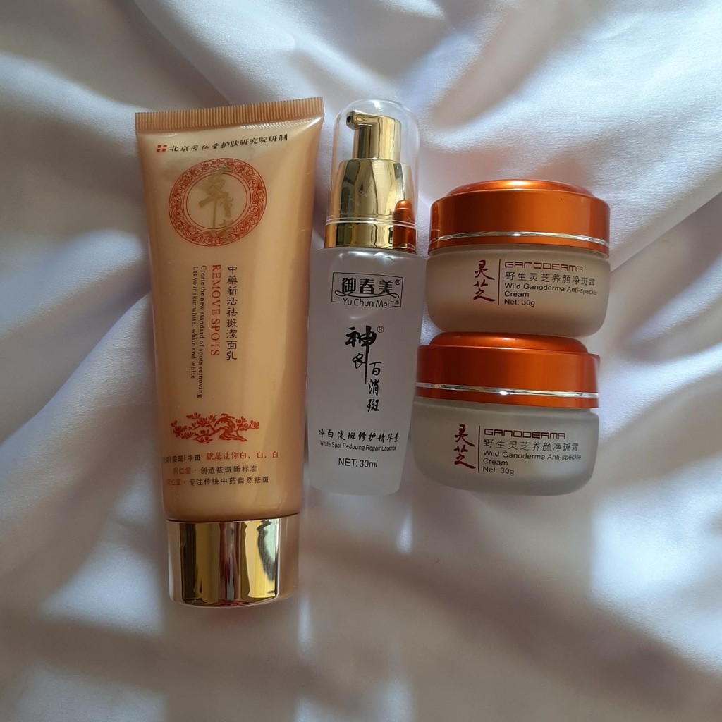 [IMPORT] YU CHUN MEI GOLD / PAKET YU CHUN MEI GANODERMA. CREAM HERBAL / CREAM HCI