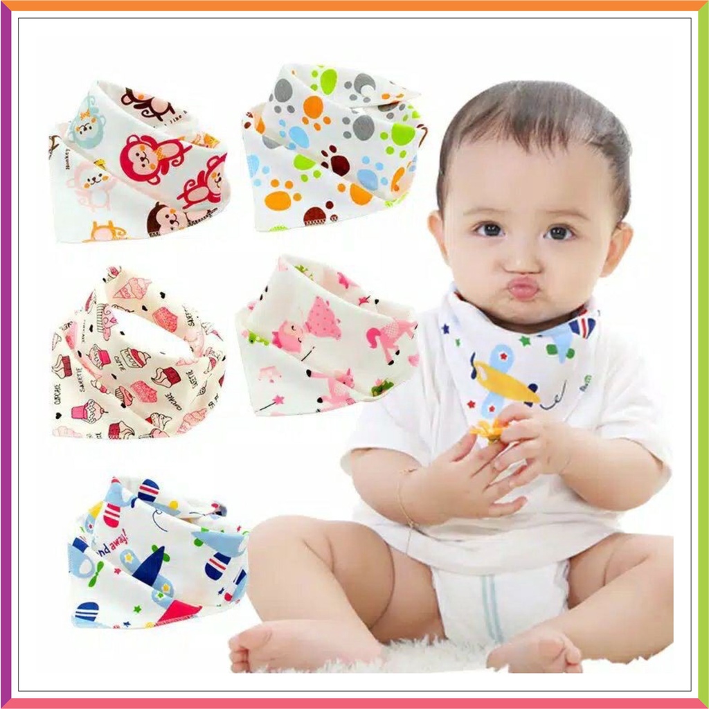 ❤ Fashionbabies ❤ SLABER BAYI SEGITIGA / CELEMEK BAYI / TATAKAN AIR LIUR / SLABER SEGITIGA / APRON