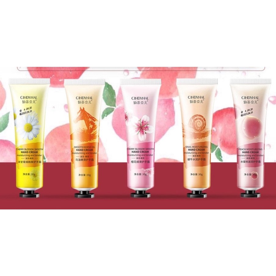 CINDYNAL Hand Cream/Lotion Tangan Keriput Fruit Lotion Moisturizing Gift Nourishing Fragrance/Hand cream Murah (BISA COD)