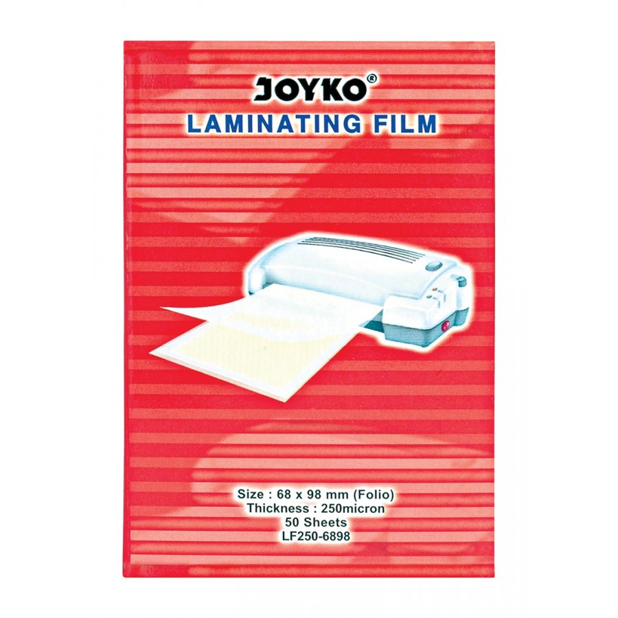 

Laminating Film Joyko LF-250 6898 isi 50 L