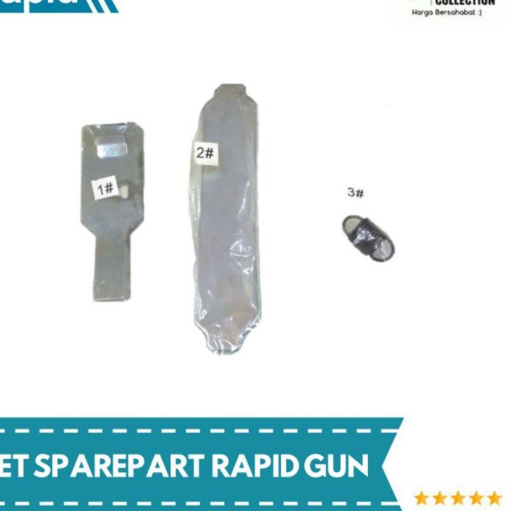 

Model Baru Set Sparepart Staples Tembakan Rapid R23 Per + Plat + Pelatuk Rapid 원