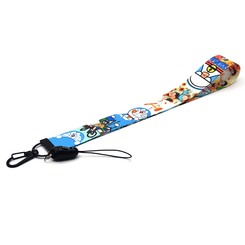 Tali lanyard Motif Doraemon Untuk Handphone