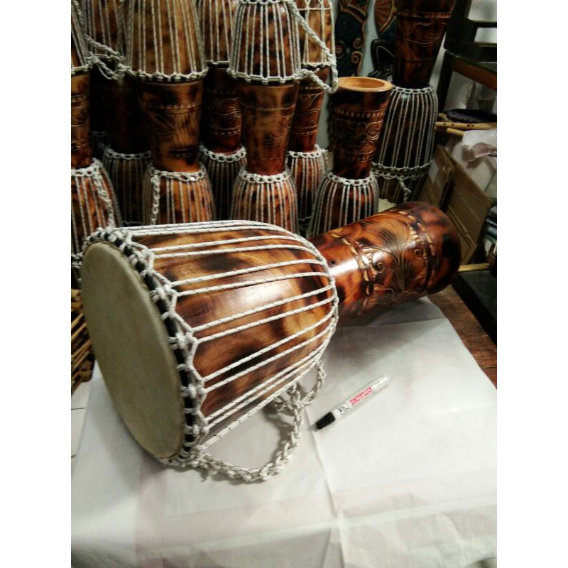 KENDANG GENDANG JIMBE 60 CM ALAT MUSIK PERKUSI