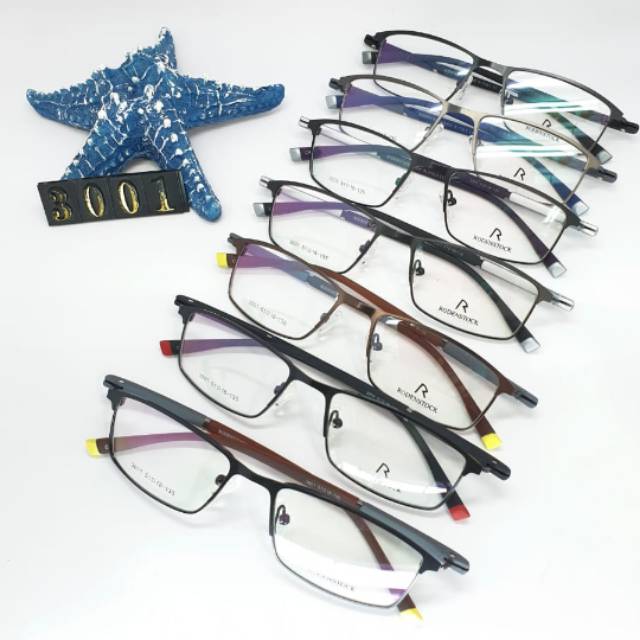 Kacamata Rodenstock dua tipe gratis lensa radiasi