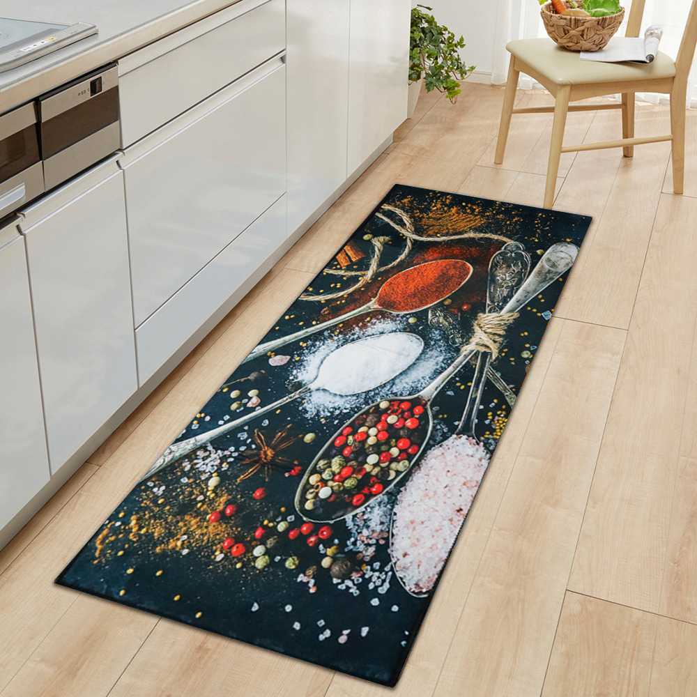 XINJIAJIA Keset Dapur Anti-slip Kitchen Rug 40x120cm