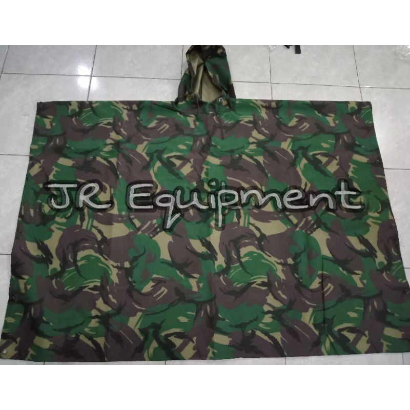 Ponco loreng /Ponco TNI AD /JAS HUJAN
