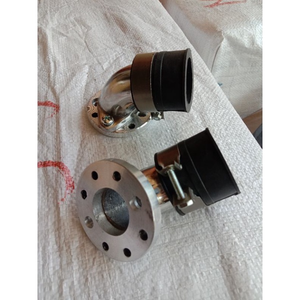 MANIPOL MANIFOLD PUTAR MIRING PE 24 26 28 MOTOR BEBEK  JUPITER VEGA SUPRA MIO GRAND SMASH SHOGUN