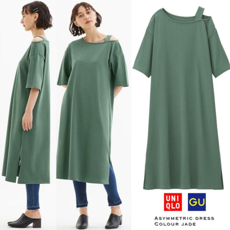 Uniqlo GU Loose Asymetric Dress