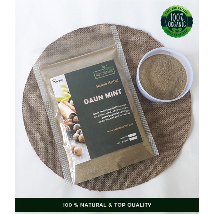 Daun Mint Bubuk 1 kg / Serbuk Daun Peppermint