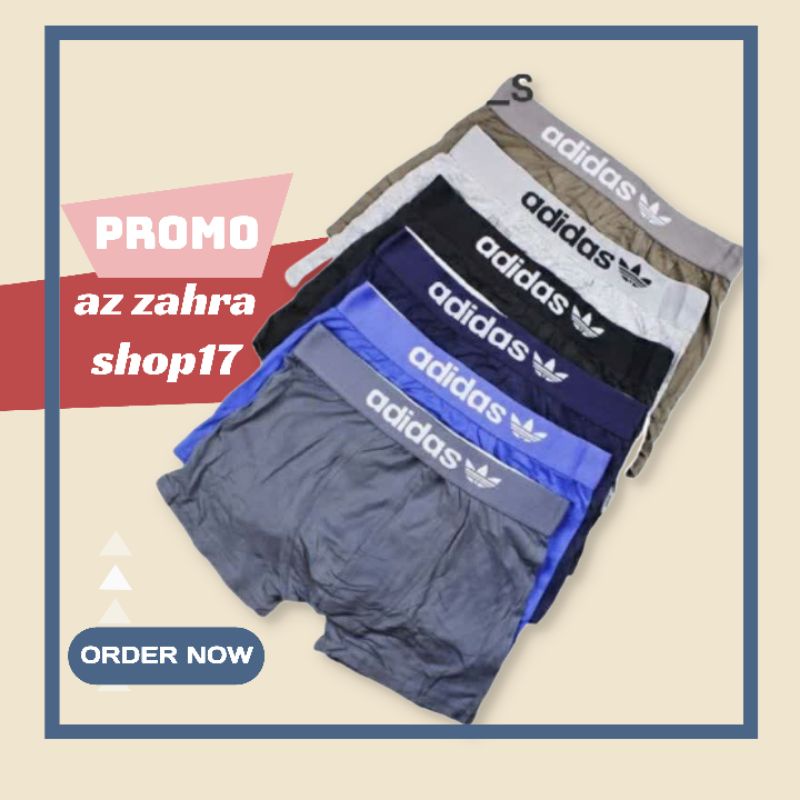 3pc Celana dalam Boxer pria  // Celana dalam boxer pria murah