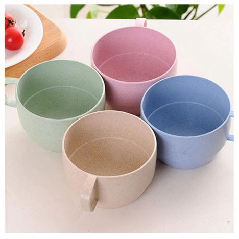 TEKO GELAS SET 5 IN 1 /TRAVEL CUP/WATER MUG / CANGKIR AIR WARNA WARNI/TEKO JERAMI - ADUNFANCY