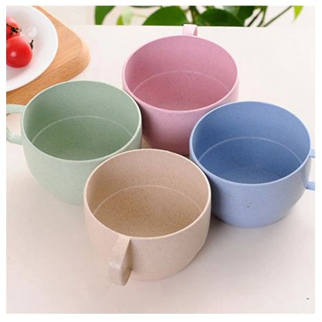 DEOS TEKO GELAS SET 5 IN 1 /TRAVEL CUP/WATER MUG / CANGKIR AIR WARNA WARNI