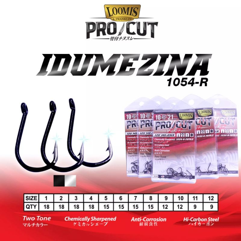 Mata kail Loomis  Pro Cut Idumezina