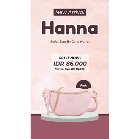 HANNA WAISTBAG JIMSHONEY