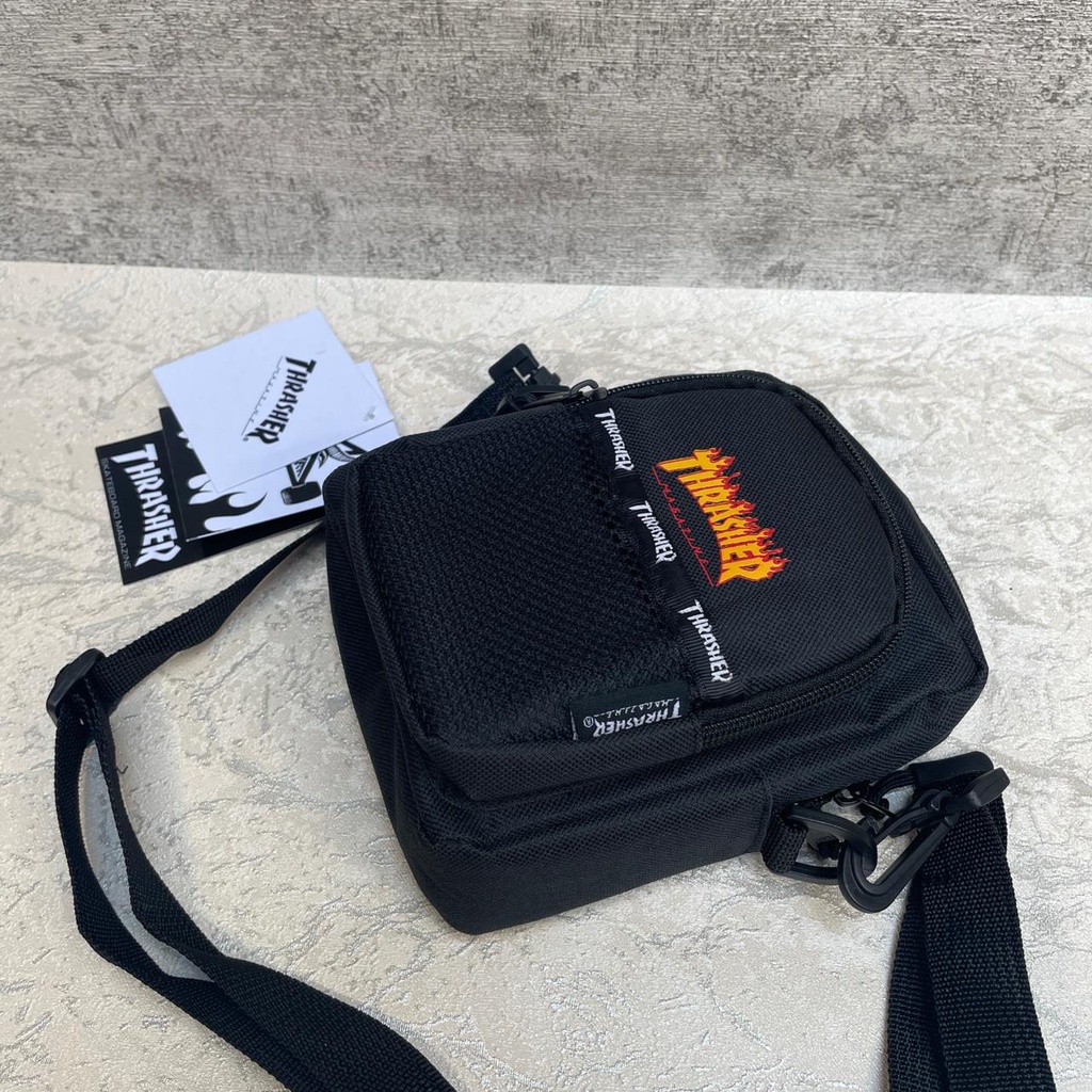 Thrasher Slingbag / Tas Selempang Thrasher Tas Pria Tas Wanita Tas Kanvas