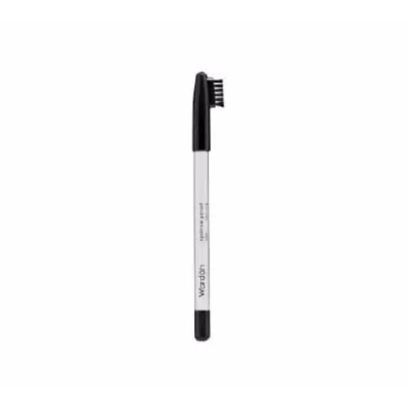 Wardah Eye Brow Pencil With Brush Pensil Alis Coklat dan Hitam Sikat