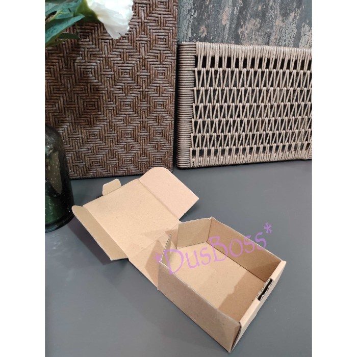 

kertas- kardus karton uk.10x10x5 cm --die cut dan easy usage-- -kertas.