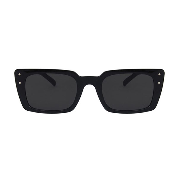 kacamata hitam wanita square retro female sunglasses jgl160 (2C1)