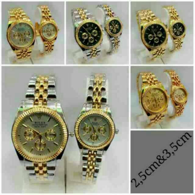 Jam Couple Rolex Oyster Chrono Variasi