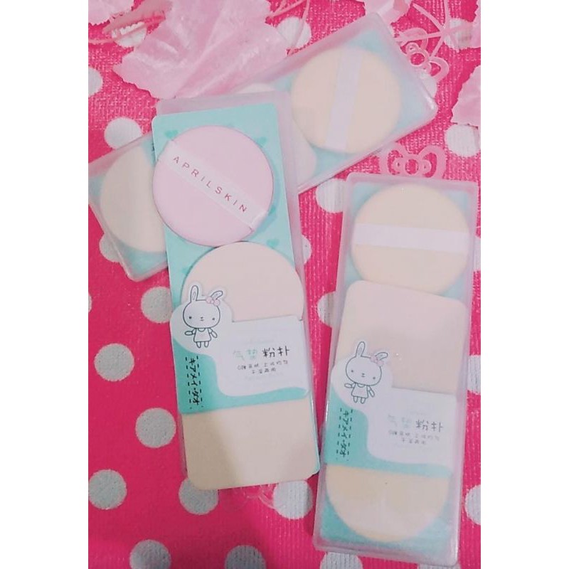 ❤️G.A.SHOP❤️ PUFF BEDAK TRAVELING (KOTAK, BULAT, CUSHION)