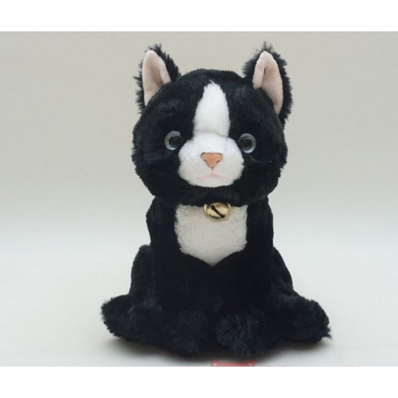 Boneka Kucing Hitam Duduk