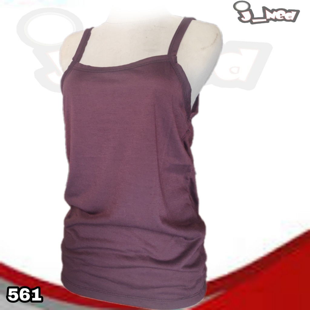 J561 Kamisol Singlet Wanita  Kaos Dalem Wanita Widya Lux