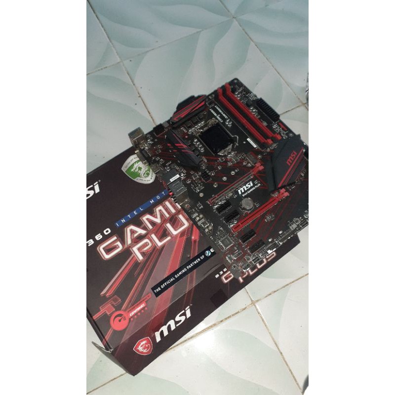 MSI B360 Gaming Plus Gen 9 & 8 Coffelake Motherboard 1151