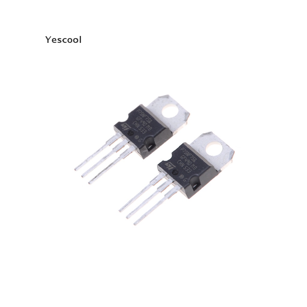 10pcs transistor P75NF75 P75N75 STP75NF75 TO-220