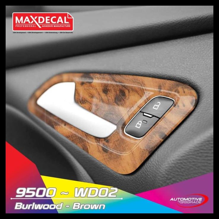 

Stiker Sticker Vinyl Vinil Kayu Wood Wooden Panel Maxdecal Lentur