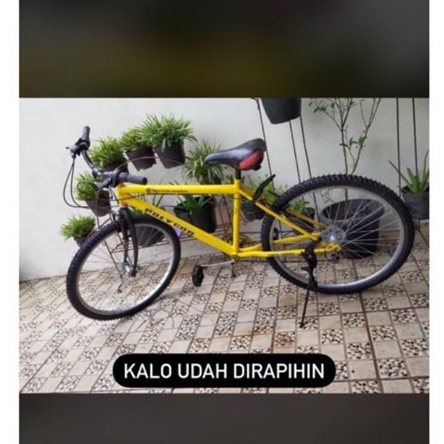 sepeda polygon bekas kampus ui murah