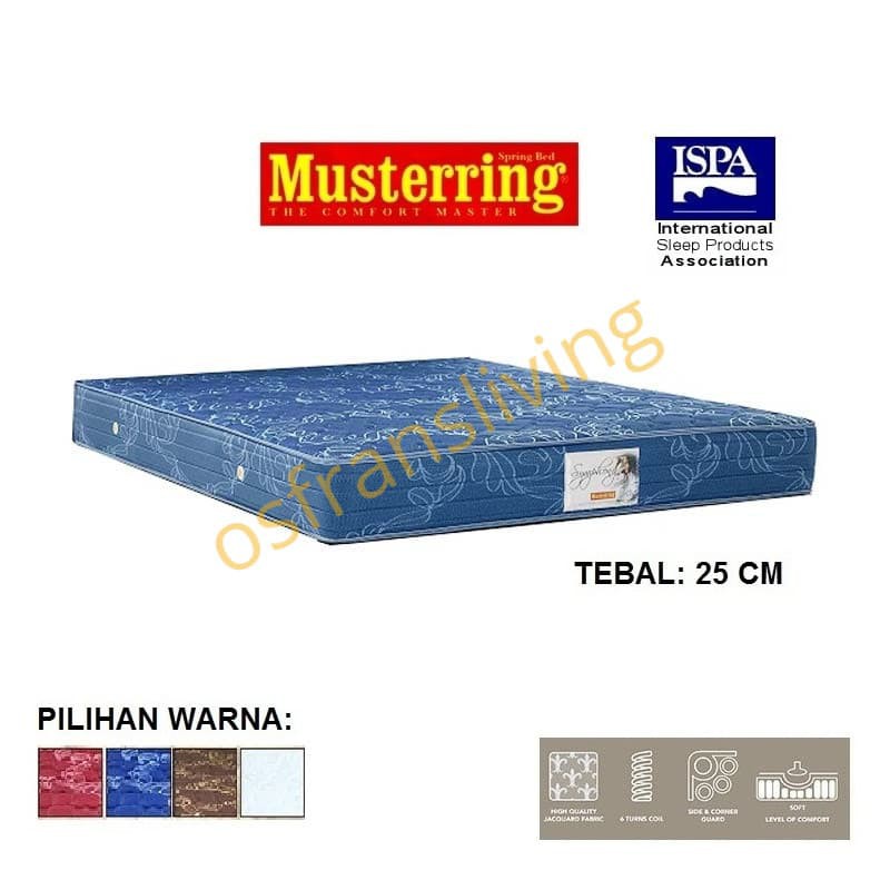 Musterring Springbed Symphony - 160x200 - Hanya Mattress / Kasur
