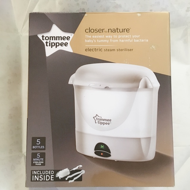 tommee tippee steam steriliser