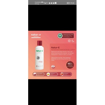 Natur-e Advanced whitening anti aging HAND&amp;BODY lotion 245ml