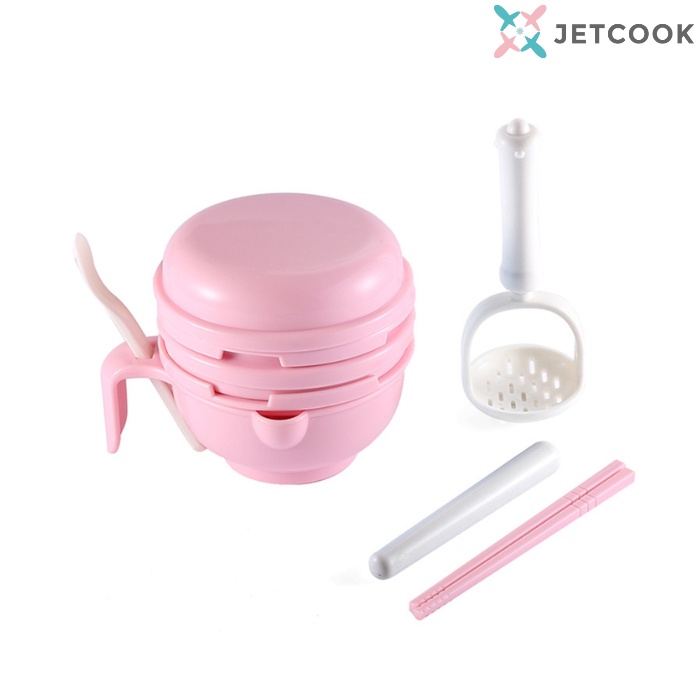 JetCook Baby Food Maker Grinding Bowl Alat Pembuat Makanan Bayi untuk MPASI 9-in-1