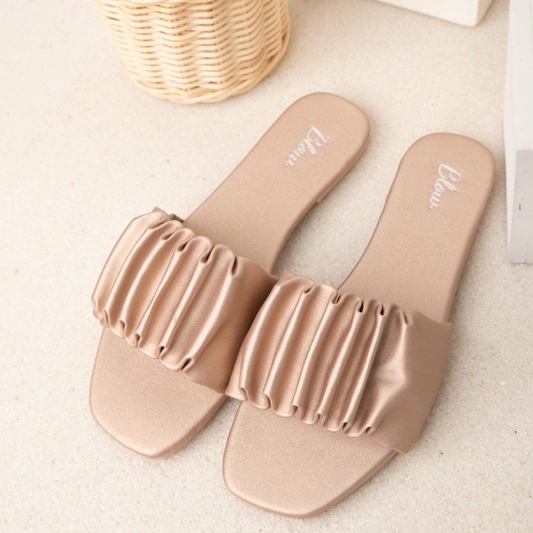 Blow Latisha Sandal Slide Scrunchie Wanita BLNI 0030-3