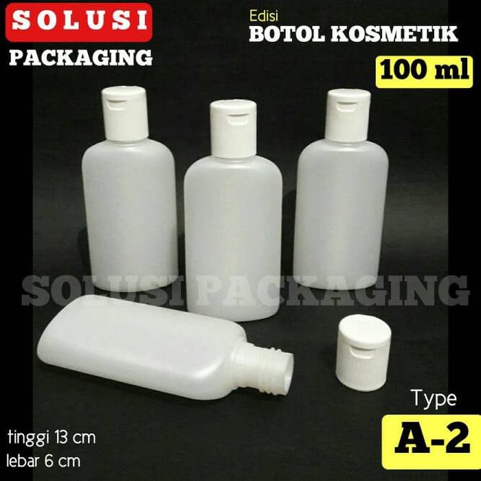 

KEMASAN BOTOL SABUN A2 100 ML /BOTOL KOSMETIK/BOTOL PLASTIK