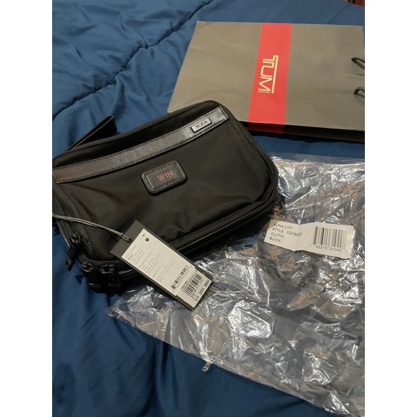 Tumi Alpha 2 Clutch asli original authentic SECOND like new