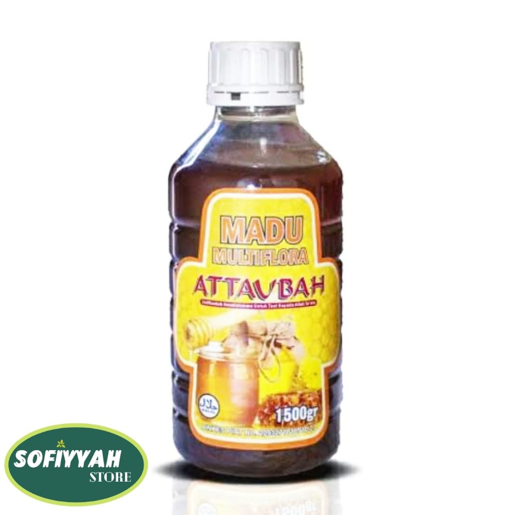 

Madu Murni Multiflora Multi Flora 1500 gr ATTAUBAH