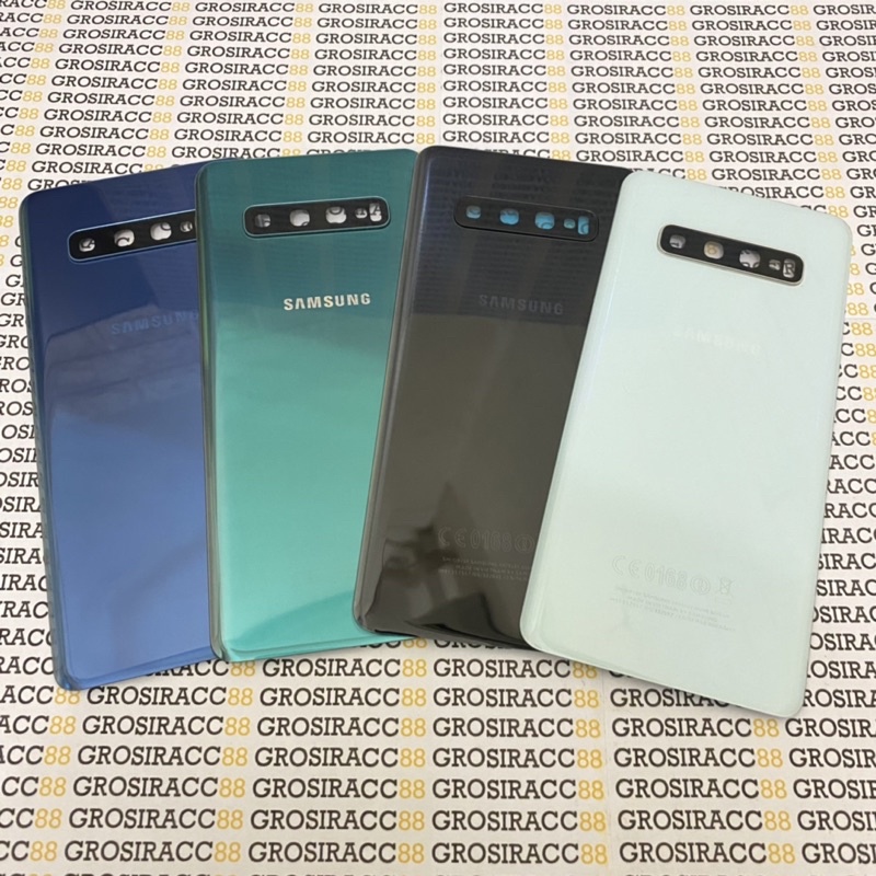 BACKDOOR BACKCOVER CASING TUTUP BELAKANG SAMSUNG GALAXY S10 PLUS G975 ORIGINAL