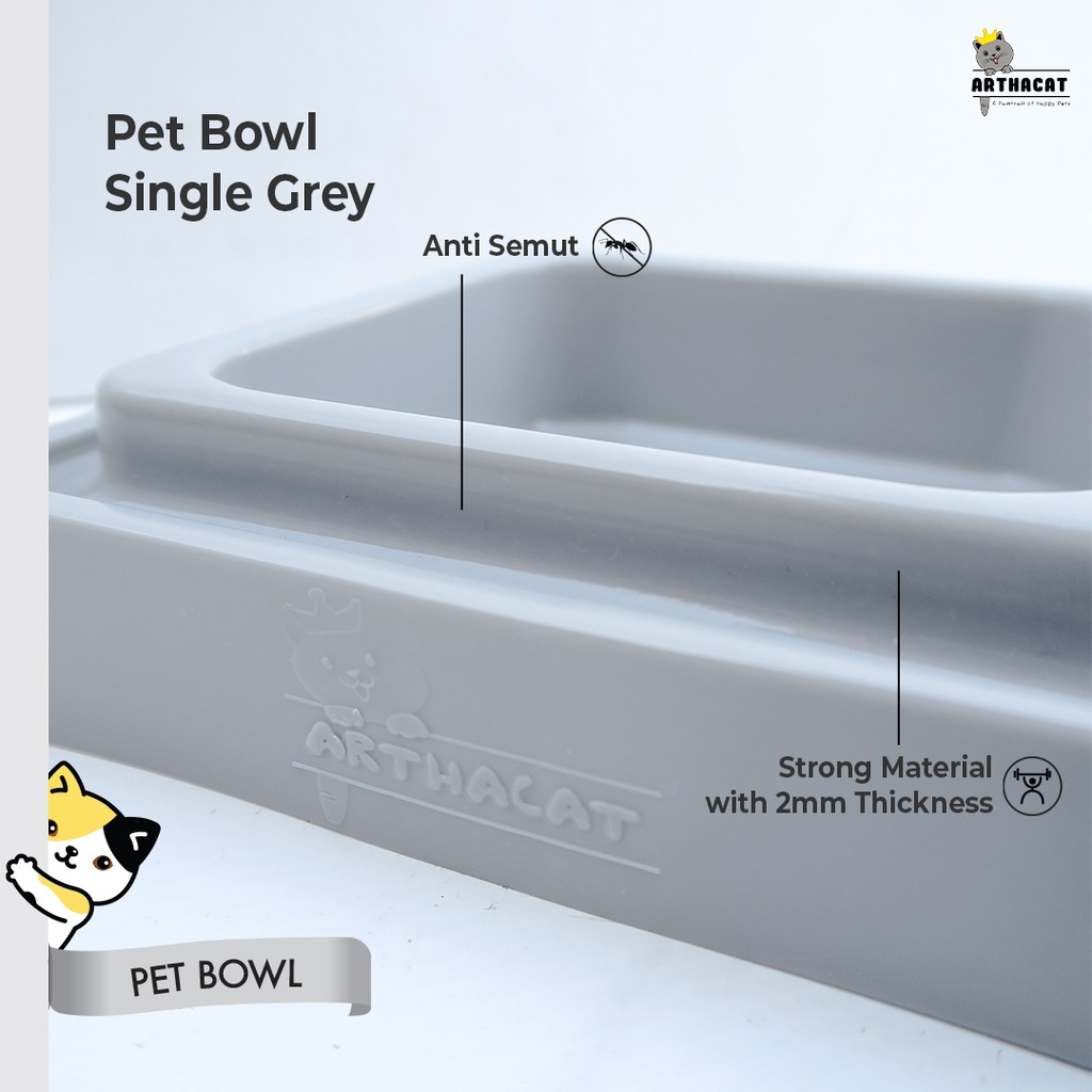 Arthacat Pet bowl single