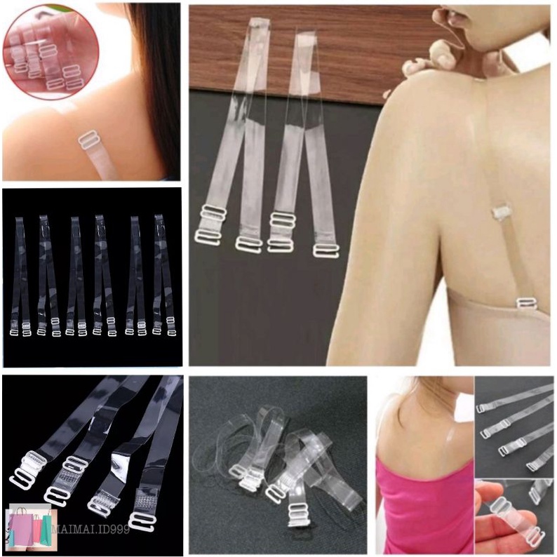 Tali BH Bening Silikon / Tali BH Transparan MAIMAI