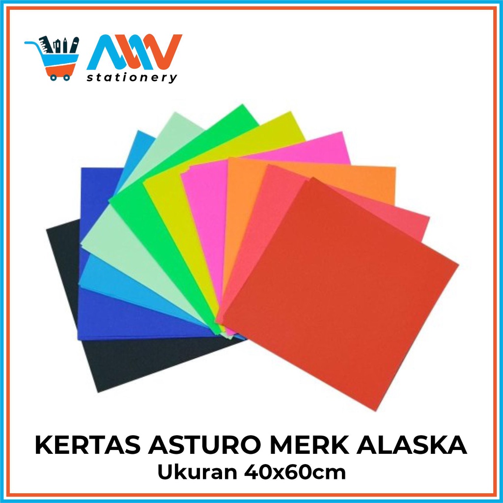 

Kertas Asturo Warna Merk Alaska