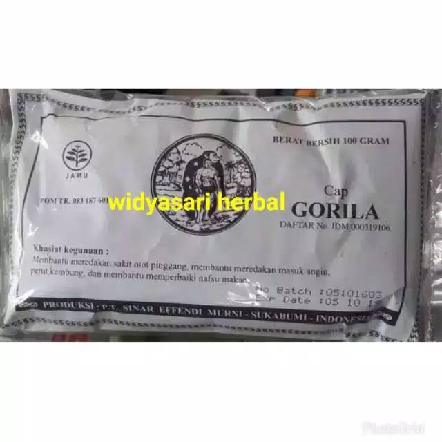 

JAMU GODOG CAP GORILA