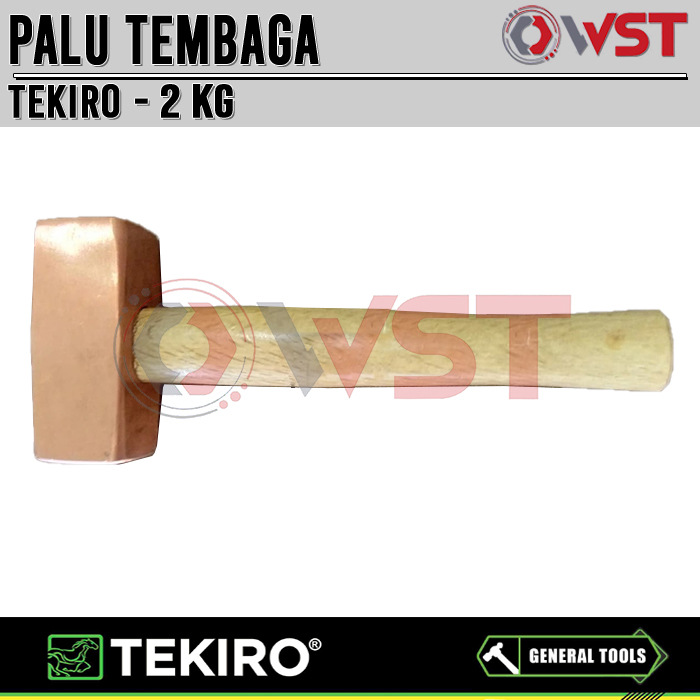 Tekiro Palu Tembaga 2KG / Copper Hammer 2Kilo 2000G 2000Gram