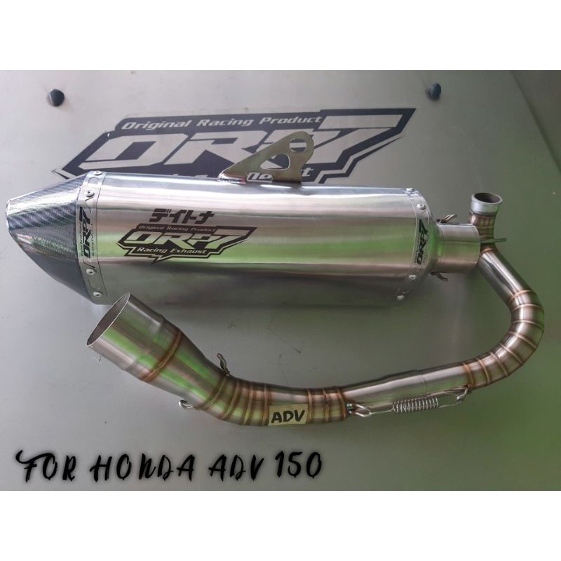 Knalpot Honda ADV 150 Full Stainles ORP7 RACING Promo GRATIS KAOS DAN LASER NAMAKNALPOT