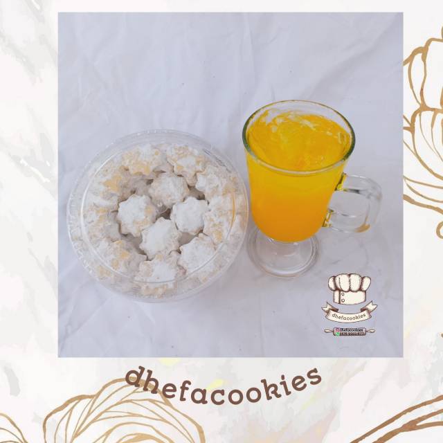 

Kue putri salju lembut