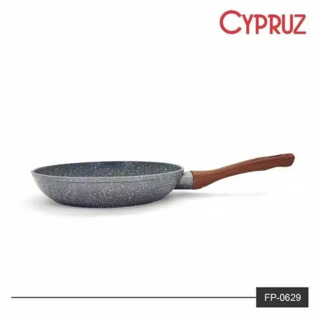Cypruz Fry Pan Marble Granit Wajan Penggorengan 18 cm FP-0629