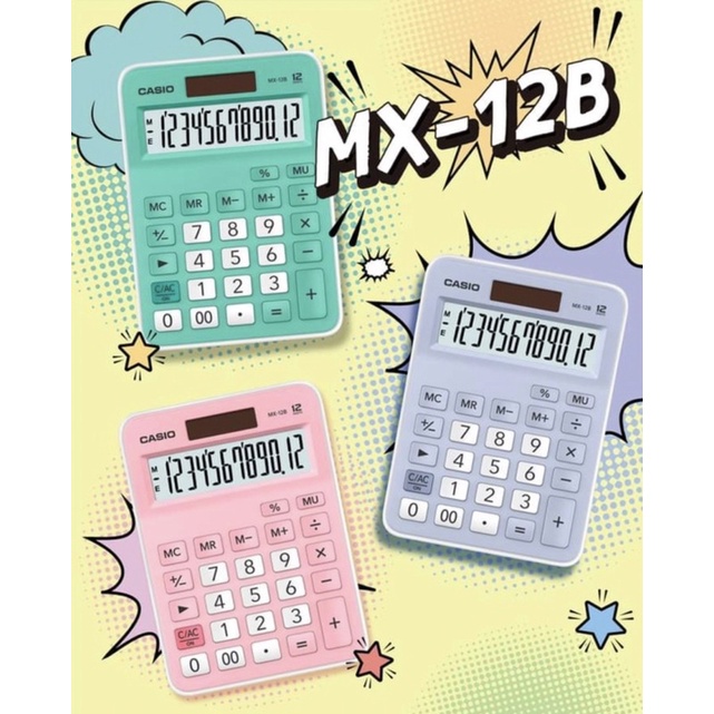 

Casio Calculator MX-12B Kalkulator Meja MX12B Desktop MX 12 B