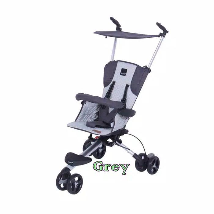 Stroler dorongan bayi / stroler baby elle + Tas stroler / posisi duduk